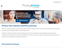 Tablet Screenshot of myprivacyarmor.com